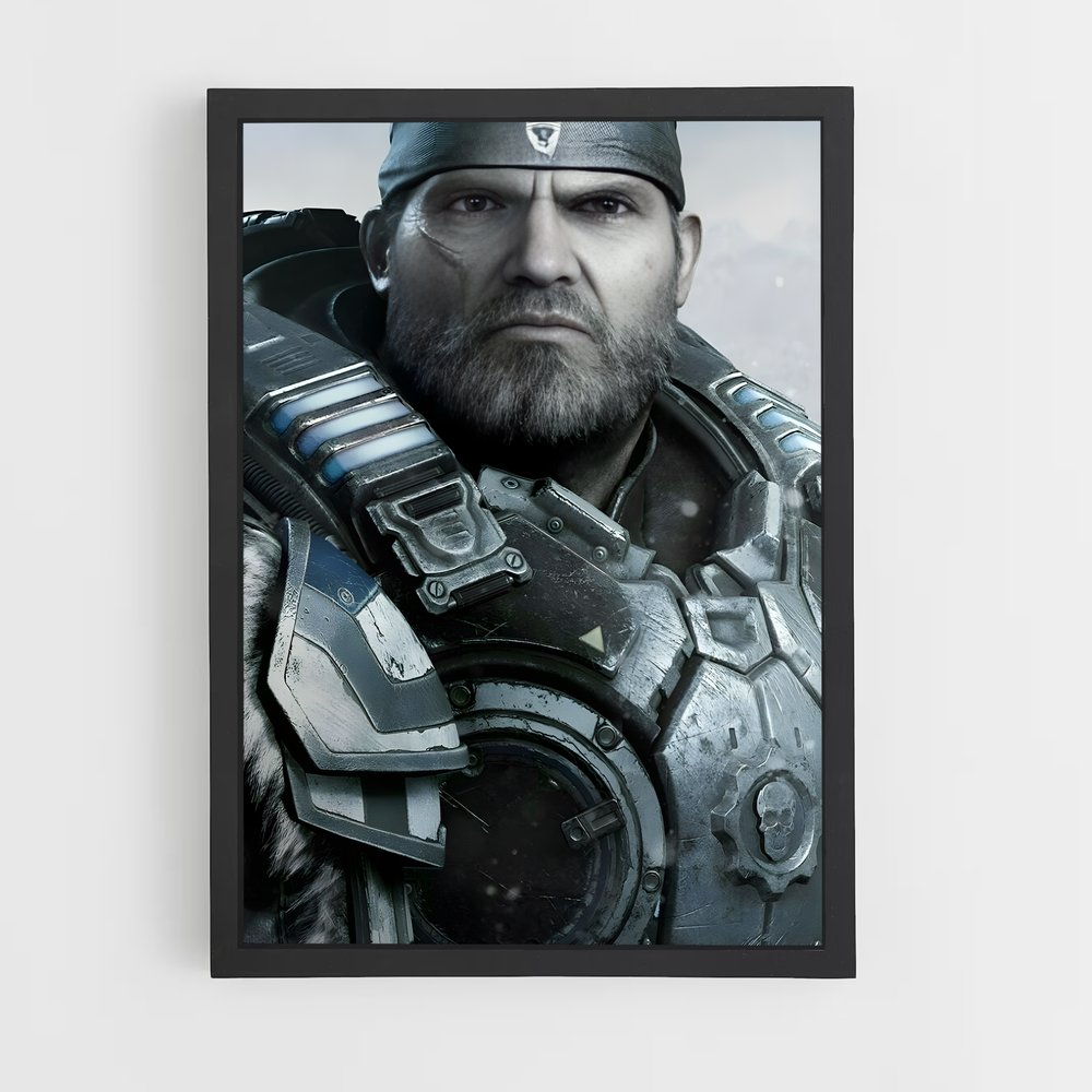 Poster Fenix Noir – affiche Gears of war (vue 2)